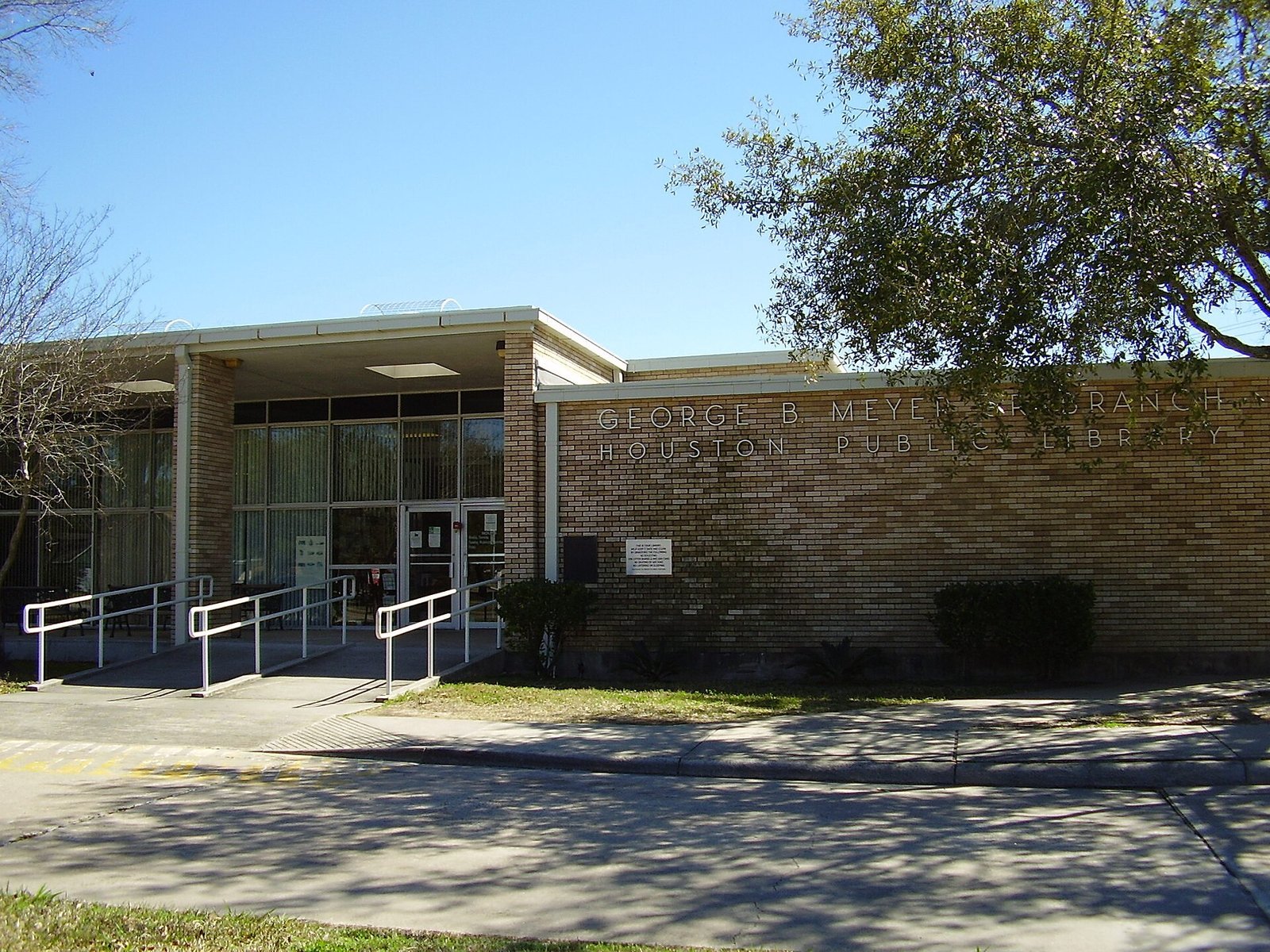Meyer Library in southwest Houston near Meyerland