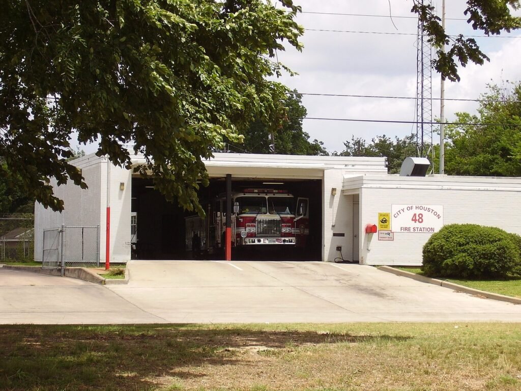 Houston Fire Station 48 in Westbury